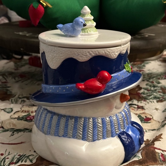 Houston Harvest Snowman Cookie Jar - Picture 6 of 16